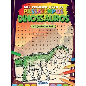 Livro de atividades passatempo dinossauros 4titulo - bicho esperto (pct.c/04)