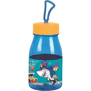 Mochila infantil o amigo sharky gd c/06 pcs (s) - rio de ouro (kit)