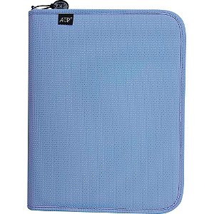 Fichario com ziper sweet azul c/estojo+div 96fls - acp (unidade)