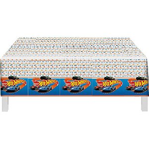 Toalha plastica hot wheels 1,80x1,20m - festcolor (unidade)