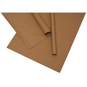 Papel kraft folha 66x96cm 60g natural - reipel (pct.c/250)
