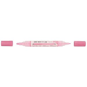 Pincel marcador artesanato multimark s/p rosa com 6 - faber-castell (estojo)