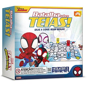 Jogo de tabuleiro spidey batalha sobre teias - copag (unidade)