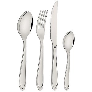 Talher faqueiro laguna inox 16pcs - tramontina (unidade)