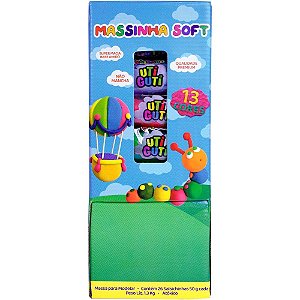 Massa para modelar utiguti soft 50g cores sort. - canson (dp.c/26)
