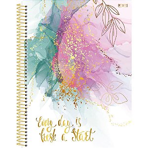 Caderno espiral 1/4 capa dura mulher 80f - animativa (pct.c/10)
