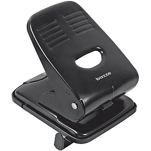 Perfurador de papel bazze b6240 p/40f 2furos preto - summit (unidade)