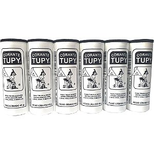 Corante em po preto tupy algodao - corantes tupy (pct.c/06)