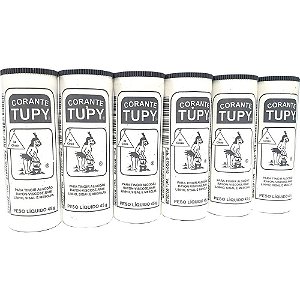 Corante em po cinza tupy algodao - corantes tupy (pct.c/06)