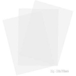Papel manteiga 35g. 500x700mm. - usa folien (pct.c/100)