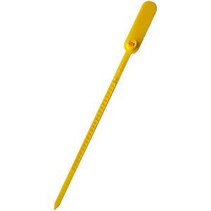 Lacre para malote amarelo escada pp 16cm. - tykheplas (pct.c/100)