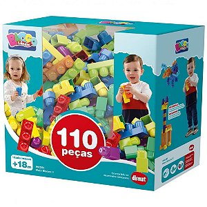 Brinquedo para montar mais blocos 2 - dismat (unidade)