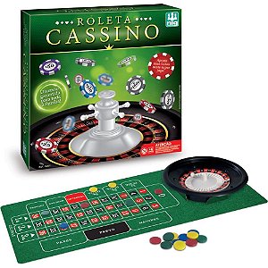 Jogo diverso roleta cassino - nig brinquedos (unidade)