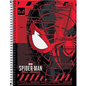 Caderno 01x1 capa dura spider-man game 80fls. - tilibra (pct.c/04)