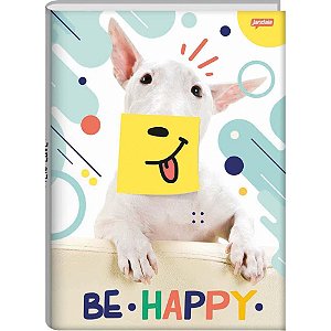 Caderno brochurao capa dura pets love 80fls. - jandaia (pct.c/05)