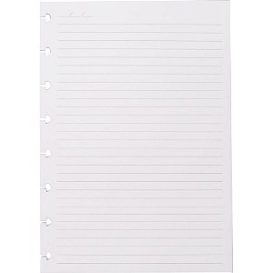 Caderno inteligente refil a5 pautado 90g. 50fls. - caderno inteligente (pacote)
