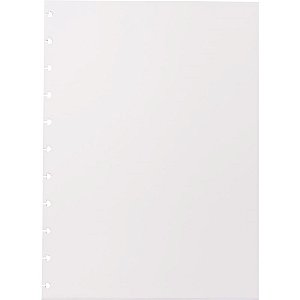 Caderno inteligente refil grande liso 90g. 50fls. - caderno inteligente (pacote)
