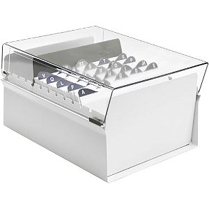Fichario de mesa c/ base de aco 5x8 br/cr - acrimet (unidade)