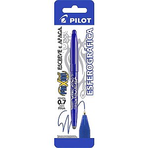 Caneta apagavel esferogr.frixion ball 0.7mm az - pilot (blister)