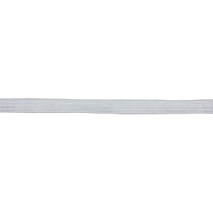 Elastico costura algodao chato 7mmx100m branco - sao jose (rolo)
