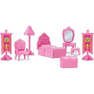 Casinha de boneca castelo de princesa da judy - samba toys (unidade)