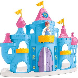 Brincando de casinha castelo de princesa snow - samba toys (unidade)