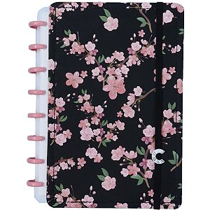 Caderno inteligente a5 rose black by gocase 80fls - caderno inteligente (unidade)
