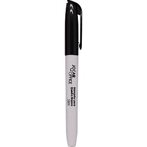 Pincel quadro branco jocar slim preto - leonora (cx.c/12)