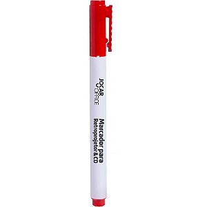 Caneta para cd 2.0mm jocar vermelho - leonora (cx.c/12)