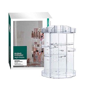 Organizador p/maquiagem red.22,5x33cm gira - paramount (unidade)