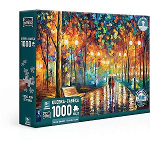Quebra-cabeca cartonado som da chuva 1000 pcs - toyster (unidade)
