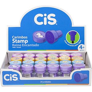 Carimbo pedagogico cis stamp reino encantado - sertic (dp.c/24)