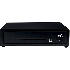 Gaveta para dinheiro bematech preta gd-56 - elgin (unidade)