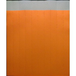 Pulseira identificacao laser pro laranja fluorescente - tecnomidia (pct.c/50)