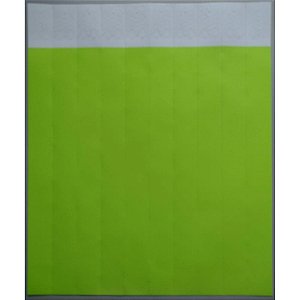 Pulseira identificacao laser pro verde limao - tecnomidia (pct.c/50)