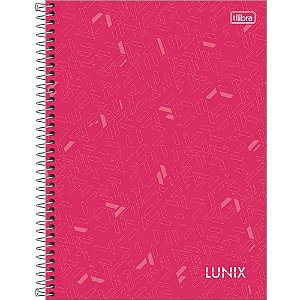 Caderno 10x1 capa dura lunix 160fls. - tilibra (pct.c/04)
