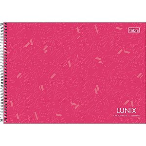 Caderno desenho univ capa dura lunix espiral 60fls. - tilibra (pct.c/04)