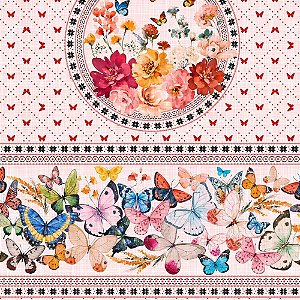 Toalha termica linda primavera 1,40 x 30m - plastvinil (rolo)