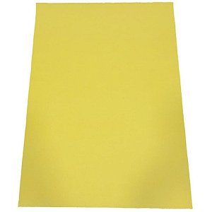 Papel cartolina amarelo escolar 50x66 140g. - scrity (pct.c/100)