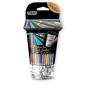 Kit escolar kit do meu jeito copo+12 itens - bic (kit)