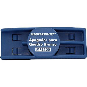 Apagador quadro branco mp 3100 azul c/deposito/ ima - masterprint (unidade)