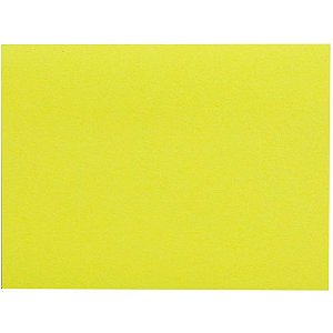 Bloco de recado autoadesivo 76x102mm amarelo neon 100f - maxprint (unidade)