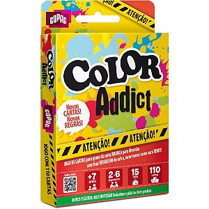 Jogo de cartas color addict cartucho - copag (unidade)