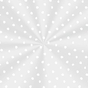 Saco adesivado dots branco 15x20+3 aba - cromus (pct.c/100)