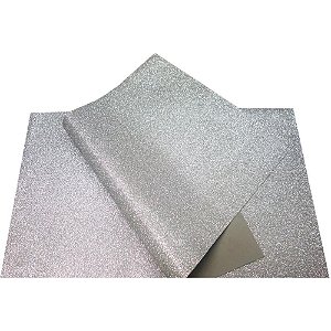 Placa em eva 60x40cm gliter prata - v.m.p. (pct.c/05)