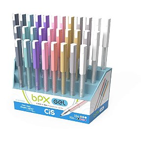 Caneta gel cis bpx gel 0.7/1.0mm 8 cores - sertic (dp.c/30)