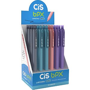 Lapiseira 0.7mm cis bpx grip 4 cores - sertic (dp.c/24)
