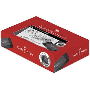 Borracha colorida supersoft - faber-castell (cx.c/24)