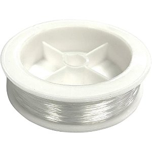 Fio de nylon 0,25mm c/100m. - kit (rolo)