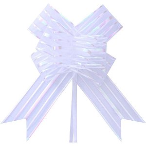 Laco pronto liso 32mmx47cm organza branco - make+ (pct.c/100)